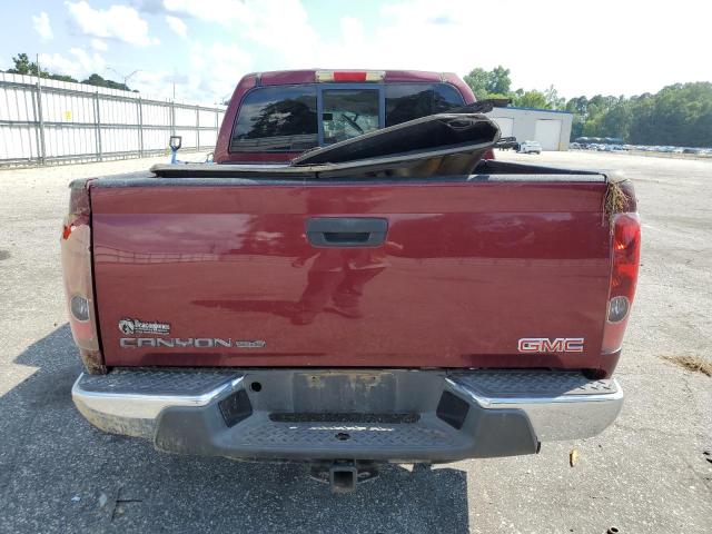 1GTCS13E098152752 - 2009 GMC CANYON RED photo 6