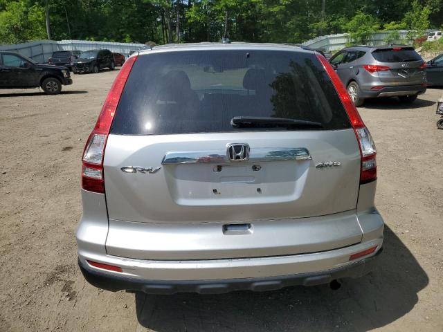 JHLRE4H79BC028501 - 2011 HONDA CR-V EXL SILVER photo 6