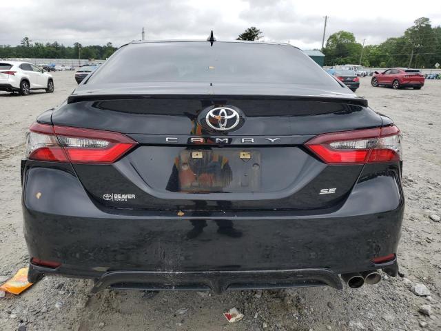 4T1G11AK6PU096829 - 2023 TOYOTA CAMRY SE NIGHT SHADE BLACK photo 6