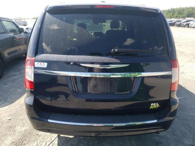 2C4RC1CG3CR266670 - 2012 CHRYSLER TOWN & COU TOURING L BLUE photo 6