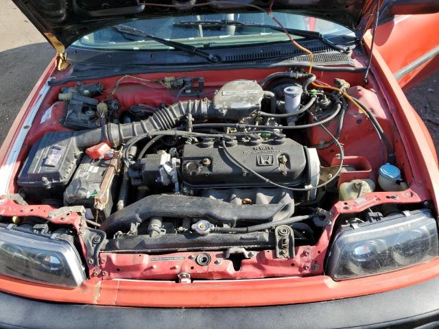 2HGED6340LH514136 - 1990 HONDA CIVIC RED photo 11