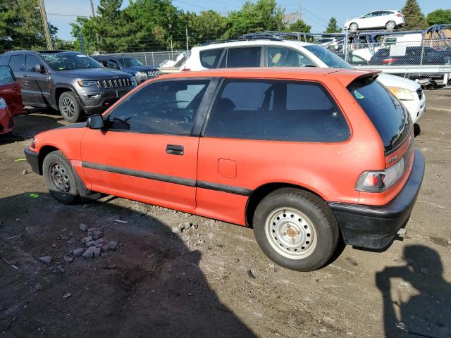 2HGED6340LH514136 - 1990 HONDA CIVIC RED photo 2