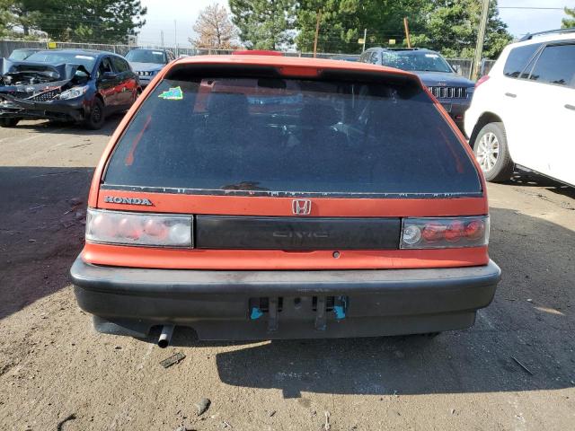 2HGED6340LH514136 - 1990 HONDA CIVIC RED photo 6