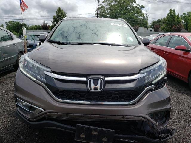 2HKRM4H7XGH643862 - 2016 HONDA CR-V EXL GRAY photo 5