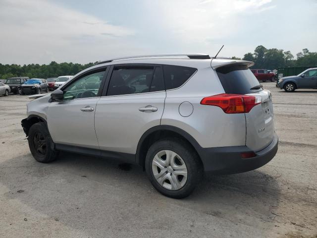 2T3BFREV4FW237868 - 2015 TOYOTA RAV4 LE SILVER photo 2