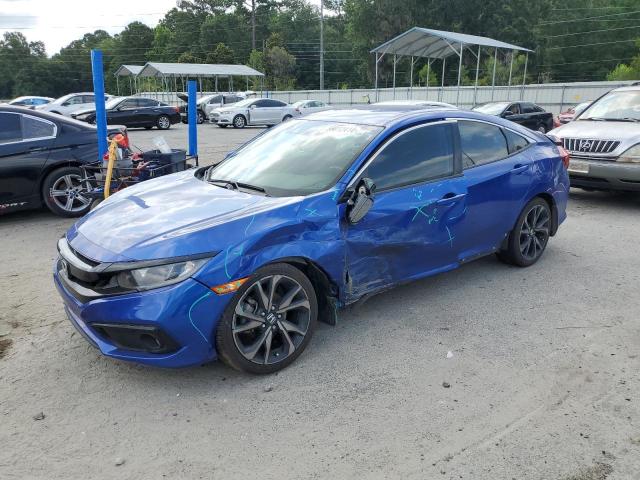 2HGFC2F88MH536708 - 2021 HONDA CIVIC SPORT ლურჯი ფოტო 1