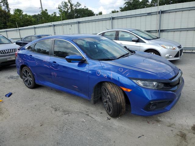 2HGFC2F88MH536708 - 2021 HONDA CIVIC SPORT ლურჯი ფოტო 4