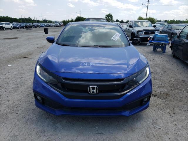 2HGFC4B86KH302307 - 2019 HONDA CIVIC SPORT 蓝色 照片 5