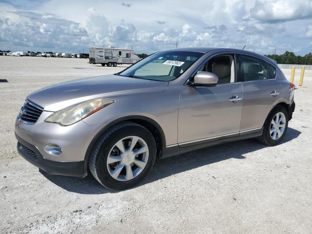 JN1AJ0HP9AM703144 - 2010 INFINITI EX35 BASE BEIGE photo 1