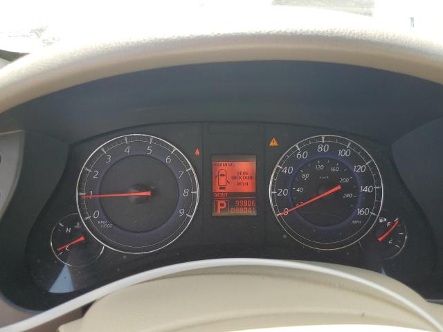 JN1AJ0HP9AM703144 - 2010 INFINITI EX35 BASE ბეჟი ფოტო 9