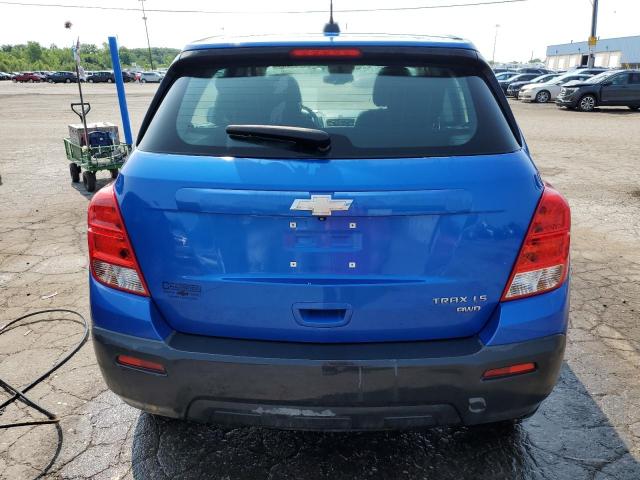 KL7CJPSB9FB070009 - 2015 CHEVROLET TRAX 1LS BLUE photo 6