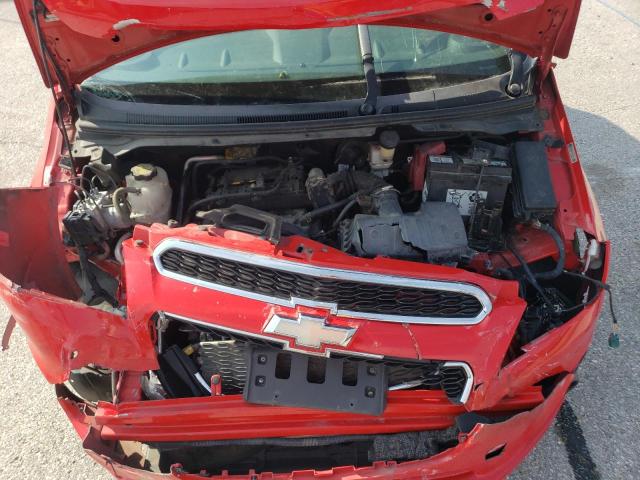 KL8CD6S91FC764133 - 2015 CHEVROLET SPARK 1LT RED photo 12