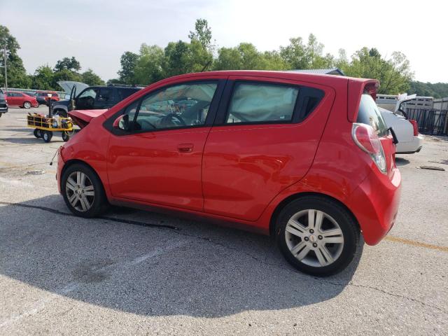 KL8CD6S91FC764133 - 2015 CHEVROLET SPARK 1LT RED photo 2