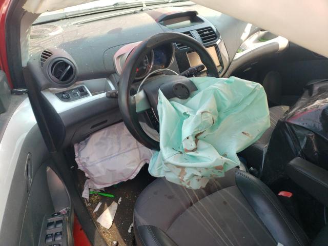 KL8CD6S91FC764133 - 2015 CHEVROLET SPARK 1LT RED photo 8