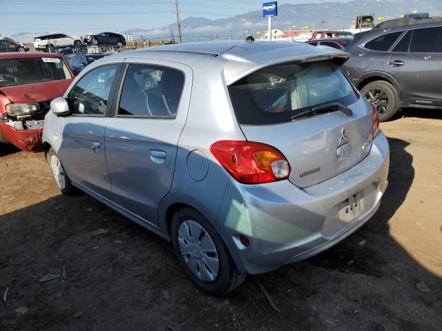 ML32A3HJ6FH048409 - 2015 MITSUBISHI MIRAGE DE SILVER photo 2