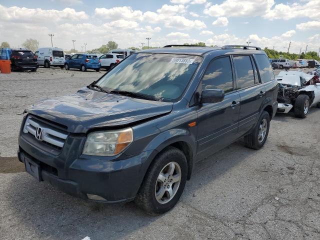 2HKYF18696H538000 - 2006 HONDA PILOT EX GRAY photo 1