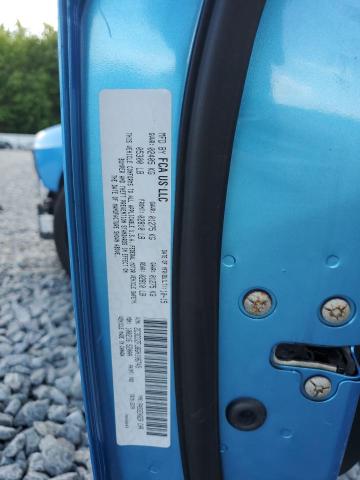 2C3CDZFJ8GH106745 - 2016 DODGE CHALLENGER R/T SCAT PACK BLUE photo 12