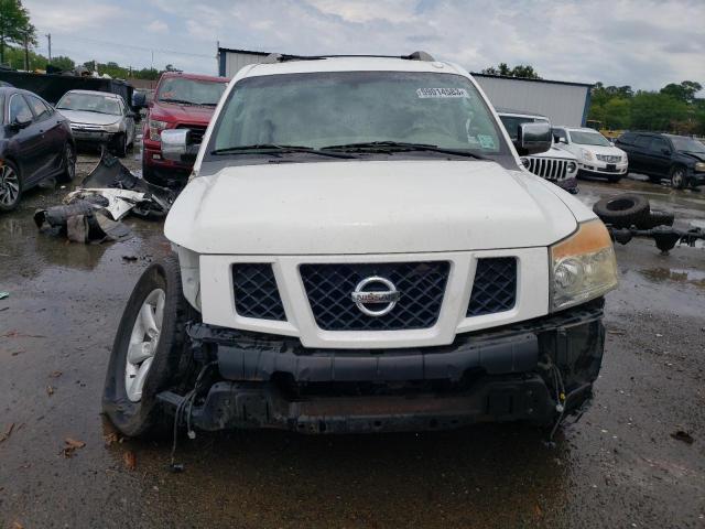 5N1BA08D78N622571 - 2008 NISSAN ARMADA SE WHITE photo 5