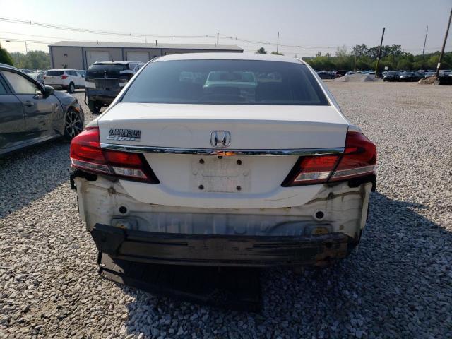 2HGFB2F57EH519229 - 2014 HONDA CIVIC LX WHITE photo 6