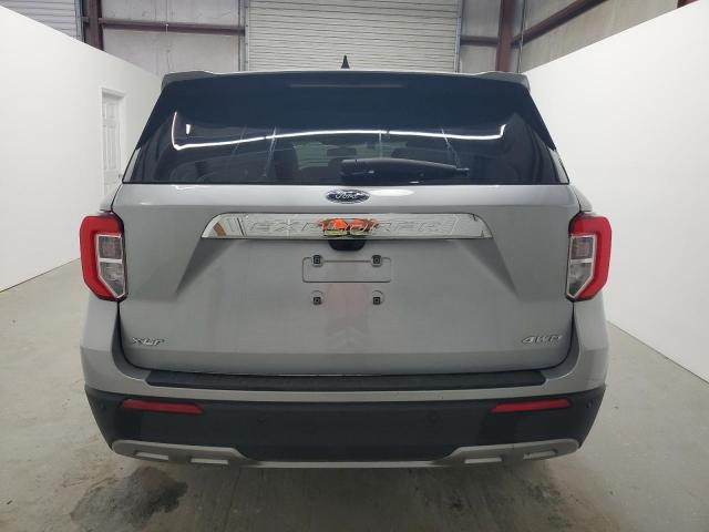 1FMSK8DH2PGA19566 - 2023 FORD EXPLORER XLT SILVER photo 6