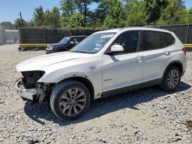 5UXWX9C57G0D81357 - 2016 BMW X3 XDRIVE28I WHITE photo 1