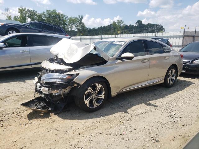 1HGCV1F52JA130124 - 2018 HONDA ACCORD EXL TAN photo 1