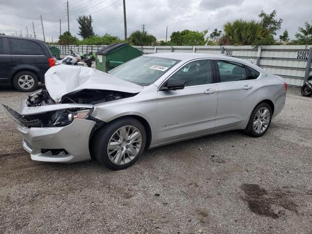 2G11Z5SA1J9124744 - 2018 CHEVROLET IMPALA LS SILVER photo 1