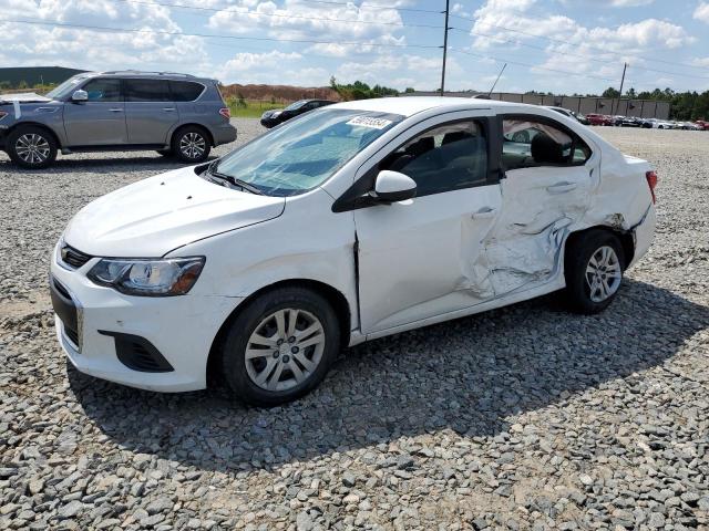 1G1JB5SB8K4137086 - 2019 CHEVROLET SONIC LS WHITE photo 1