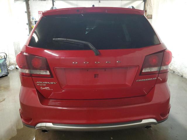 3C4PDDGG9HT583146 - 2017 DODGE JOURNEY CROSSROAD RED photo 6