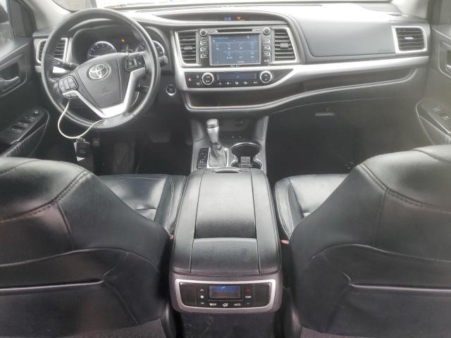 5TDJKRFH7ES018256 - 2014 TOYOTA HIGHLANDER XLE BLACK photo 8