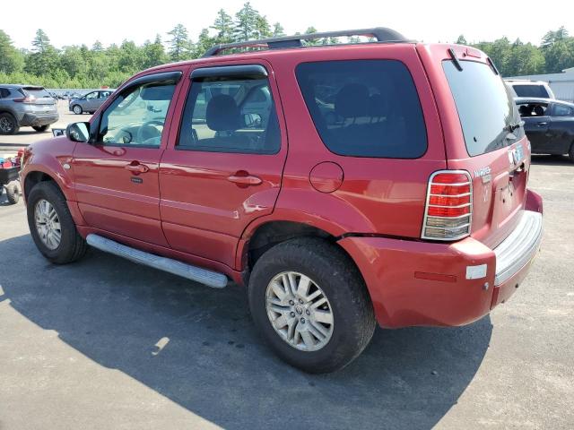 4M2CU57106KJ14455 - 2006 MERCURY MARINER MAROON photo 2