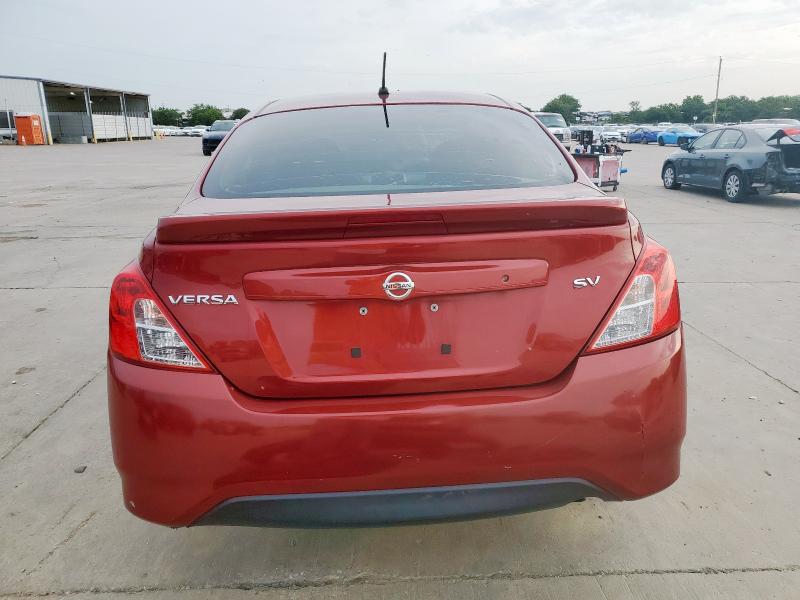 3N1CN7AP2JL810725 - 2018 NISSAN VERSA S წითელი ფოტო 6