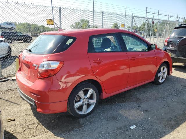 2T1KE40E59C004674 - 2009 TOYOTA COROLLA MA S RED photo 3