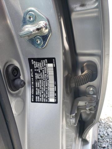 SHHFK7H93KU203144 - 2019 HONDA CIVIC SPORT TOURING SILVER photo 12