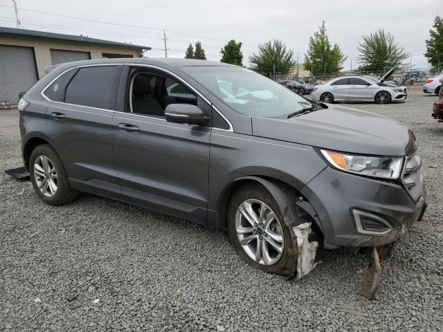 2FMTK3J96FBB03724 - 2015 FORD EDGE SEL GRAY photo 4