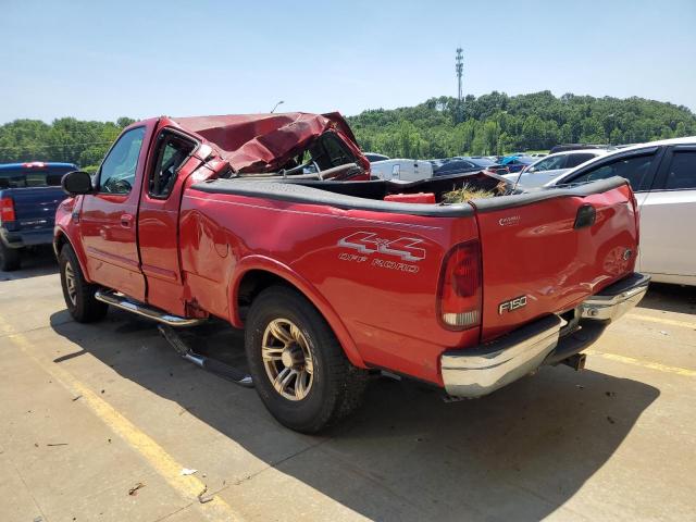 1FTRX18L1YNA18657 - 2000 FORD F150 RED photo 2