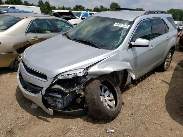 2CNFLPEY9A6206141 - 2010 CHEVROLET EQUINOX LT SILVER photo 1