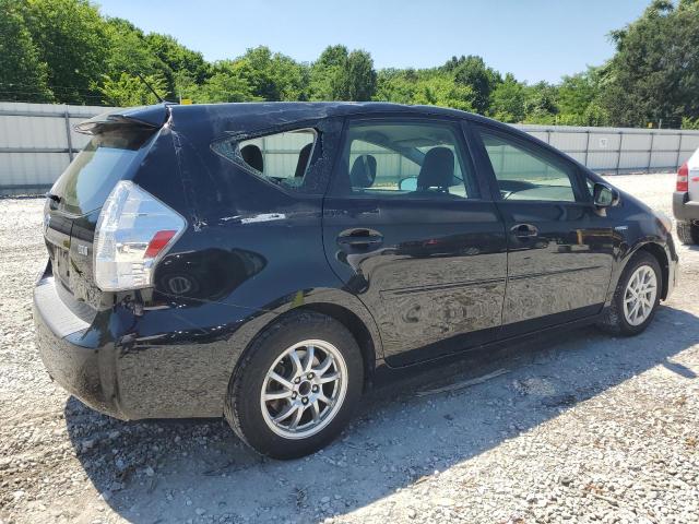 JTDZN3EUXEJ009179 - 2014 TOYOTA PRIUS V BLACK photo 3