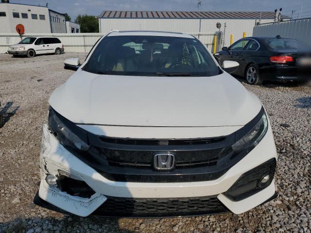 SHHFK7H94KU201063 - 2019 HONDA CIVIC SPORT TOURING WHITE photo 5