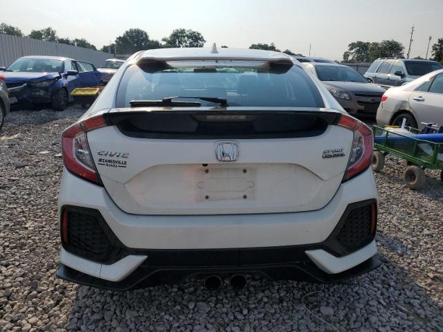 SHHFK7H94KU201063 - 2019 HONDA CIVIC SPORT TOURING WHITE photo 6