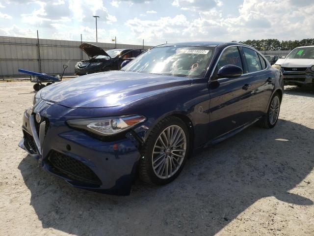 ZARFAECN5H7549648 - 2017 ALFA ROMEO GIULIA TI BLUE photo 2