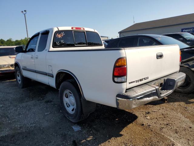 5TBRN34192S281527 - 2002 TOYOTA TUNDRA ACCESS CAB SR5 WHITE photo 2