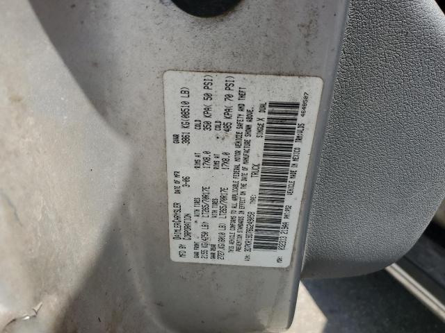 3D7KR19D76G249058 - 2006 DODGE RAM 1500 GRAY photo 12