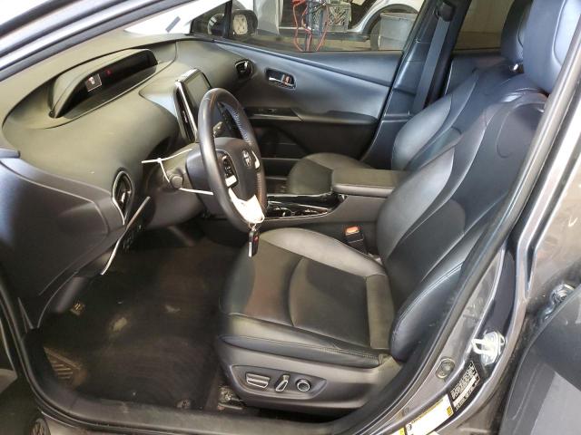 JTDKARFP2H3053419 - 2017 TOYOTA PRIUS PRIM ნაცრისფერი ფოტო 7