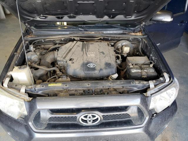 5TFJU4GN1EX060367 - 2014 TOYOTA TACOMA DOUBLE CAB PRERUNNER GRAY photo 11