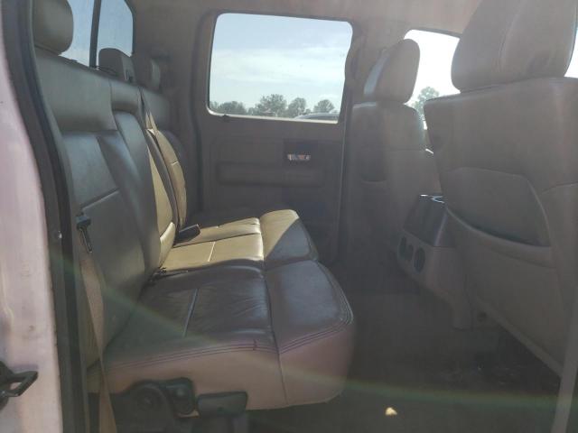 1FTPW14585FB15667 - 2005 FORD F150 SUPERCREW WHITE photo 10