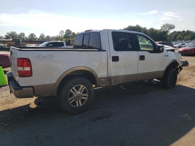 1FTPW14585FB15667 - 2005 FORD F150 SUPERCREW WHITE photo 3