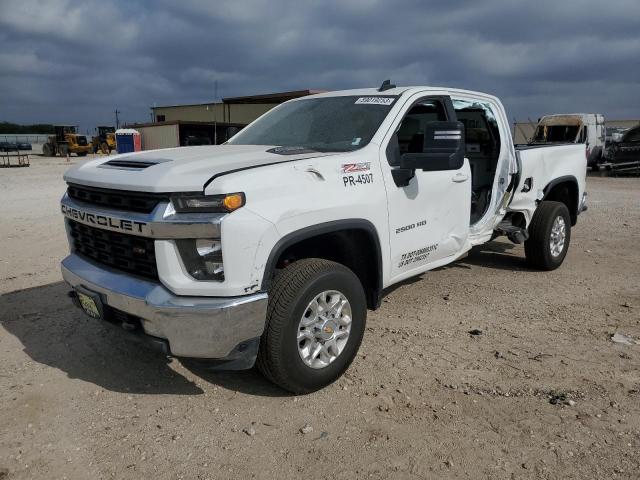 1GC1YNEY6PF144507 - 2023 CHEVROLET SILVERADO K2500 HEAVY DUTY LT WHITE photo 1