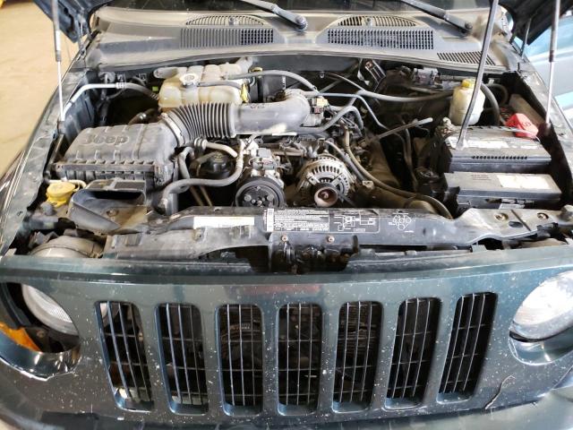 1J4GL38K55W641480 - 2005 JEEP LIBERTY RENEGADE 绿色 照片 12