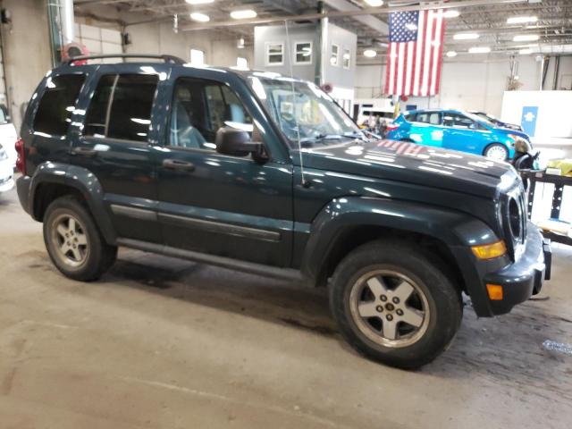 1J4GL38K55W641480 - 2005 JEEP LIBERTY RENEGADE 绿色 照片 4